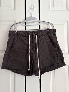 American Eagle Dark Gray Khaki Shorts